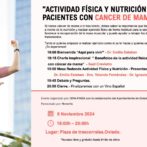 Actividad Física y Nutrición para pacientes con Cáncer de Mama